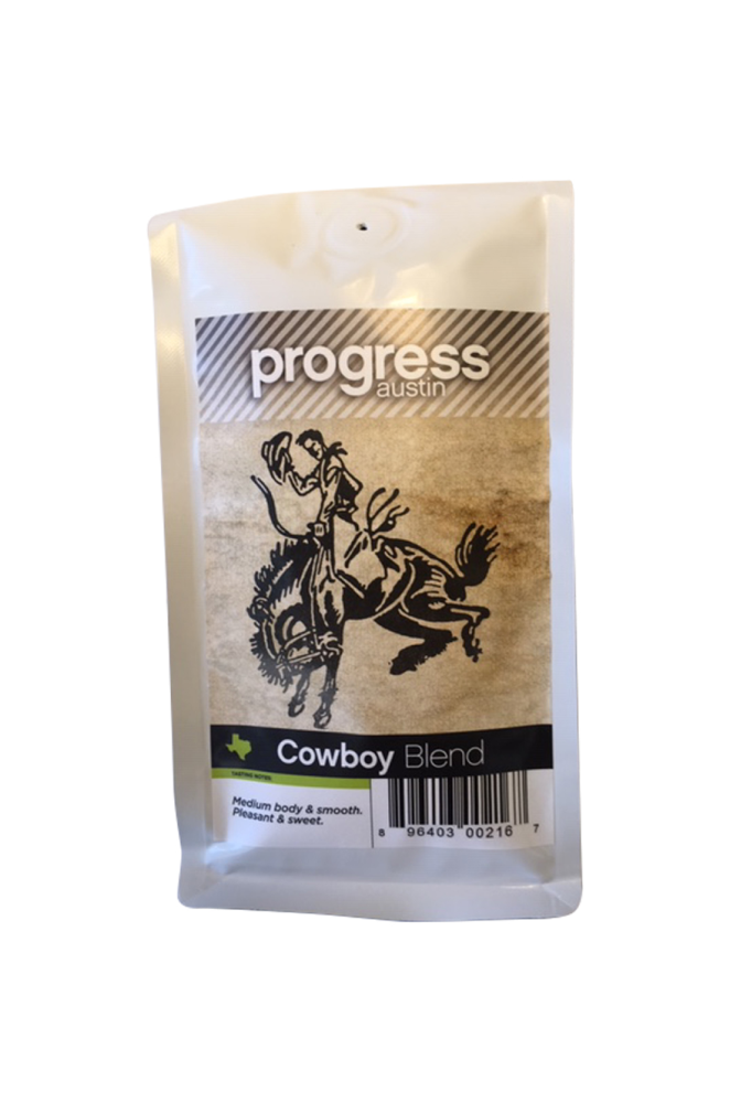Blend Roasting Cowboy Coffee (16 oz) Progress –